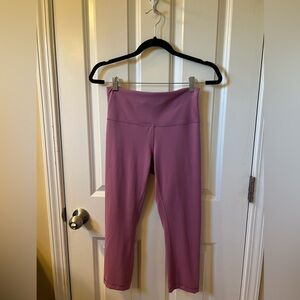 Lululemon Wunder Train legging-21”-Velvet Dust color-Size 8-Excellent condition